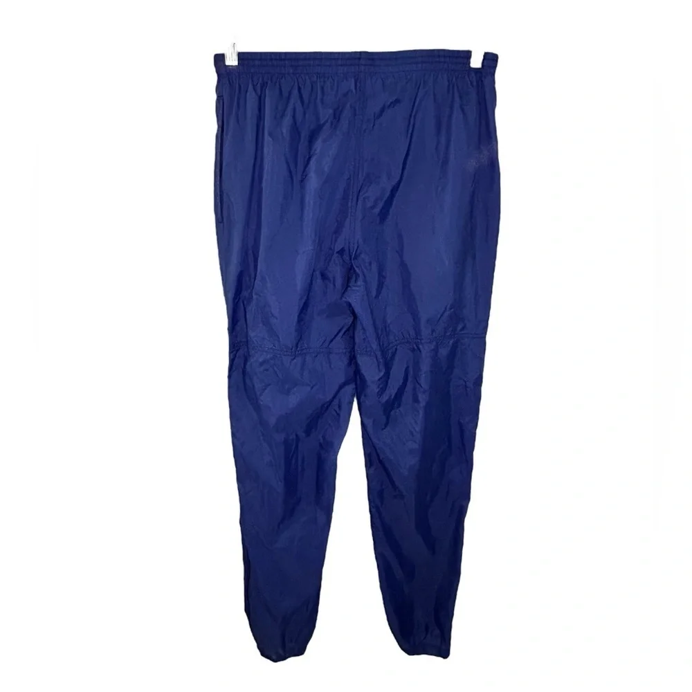 Nike Windbreaker Ankle Zip Track Pants Mens Size Medium Blue Thin Lightweight